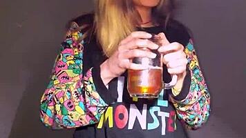 Bonneyuwu - 15 08 Pijama Masturbacion Dildo Y Peluche