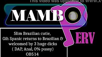 Slim Brazilian Cutie Gih Spanic Returns To Brazilian Dap Anal Pussy Cum Firing Squad Cumshot Bbc 3on1 Ob514