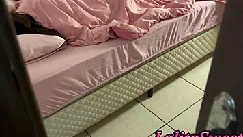 Young Latina Babe In Panties Begged For Cock In Tight Pussy