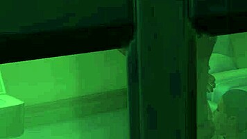 lucky dwarf catches inmates in deepthroat blowjob voyeur scene 😏