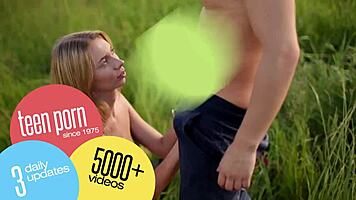 Teen Brianna gets her ass cummed on 😈