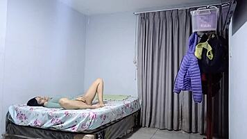 llegue de fiesta cogida por amigo