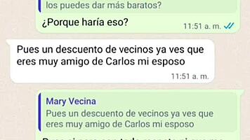 Doña Mary craves cock, husband neglects her