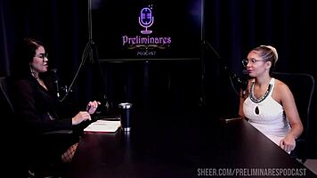 melhores momentos da barbara sol no preliminares podcast com bia hot - parte 3 watch on sheer red