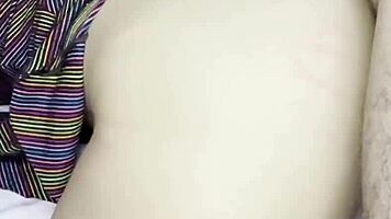 so, my friend's skinny girlfriend has such a tight ass that he couldn't fit his big cock all in during anal assfucking