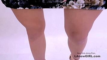 Sweet & stunning gets fucked at a modeling audition