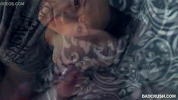 check out this kinky tied up teen 18+ giving blowjob