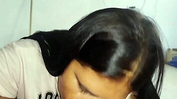 Pov Chubby Latina Chupa Polla Del Viejo Hasta Tragarse Semen