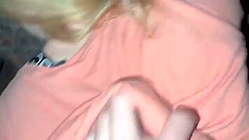 Skinny young woman with foreign teacher in public on florida beach