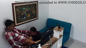 The Horny Secretary Wants Me To Fuck Her Pussy