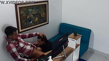 The Horny Secretary Wants Me To Fuck Her Pussy