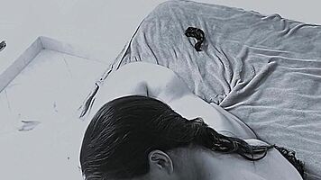 Security video captures intense encounter