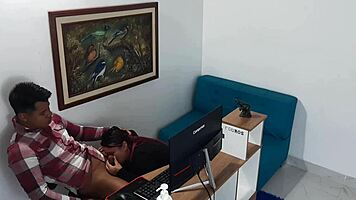 The Horny Secretary Wants Me To Fuck Her Pussy