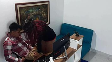 The Horny Secretary Wants Me To Fuck Her Pussy