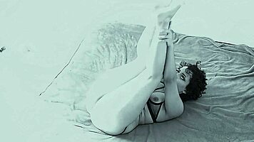 Security video captures intense encounter