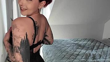 Teen European Redhead Shows Off Her Sexy Ass Naked!