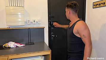 enjoying a delicious meal after work