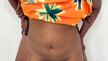 Desi Teen 18+ Lovers Having Romantic Christmas Night At Hotel