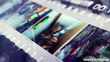 shaved area getting moved by a big rod so hard