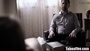 Troubled Young Girl Fucked Rough By Therapist