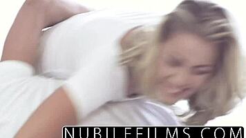 Nubile Films Trembling Orgasm on Cock