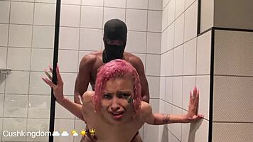 Michikomalandro Sucks Bbc Then Anal In Shower
