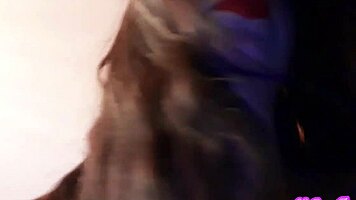 Hairy pussy fingered to intense orgasms