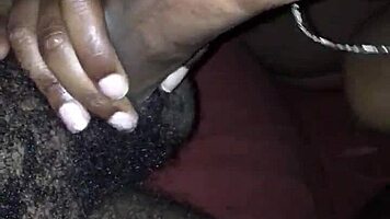 young black teen deepthroats sloppy head moves