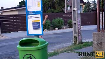 Experienced Man Pounds Blonde Girlfriend Doggystyle For Cash