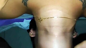 young girl eagerly takes on swallowing challenge