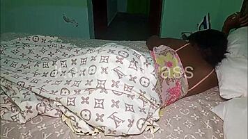 Ebony Couple Enjoys Morning Hardcore Fuck