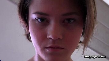 ukrainian young woman meets older man