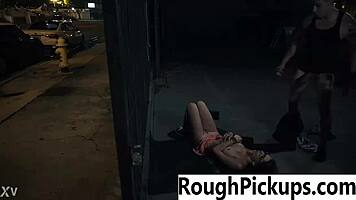 Teen Pickup Leads To Intense Street Sex