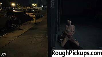 Teen Pickup Leads To Intense Street Sex