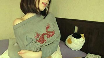 Watch My Gf Fit Teen Fapping Wet