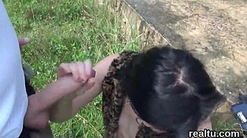 striking czech girl seduced in shopping centre, undresses and gets anal pounded in pov