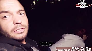 Slender Mature Redhead Enjoys Public POV Sex 😍