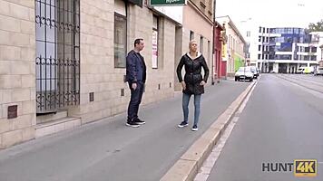 hunt4k dulce venganza delante de su novio