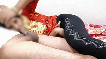 Sexy ebony teen tries anal for the first time with white cock