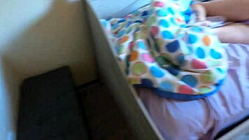 stepdaughter removes condom from stepfather for creampie pregnancy