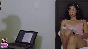 I tried teaching the latina student but she wanted sex.