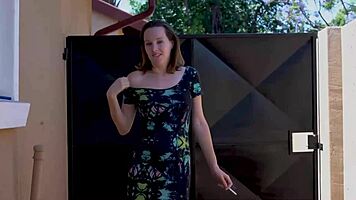 Slutty Outdoor Smoking