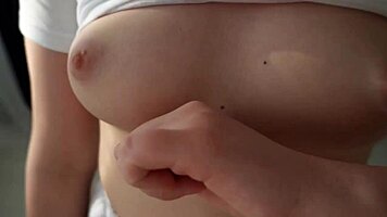 Young Guy Interrupts Hot MILF's Workout For Deepthroat And Doggystyle!