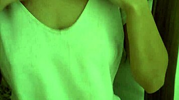 Intriguing Close-Up of Milking Tits