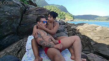 I Fucked Hot Soraya Castro On The Beach Almost Caught
