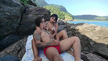 I Fucked Hot Soraya Castro On The Beach Almost Caught