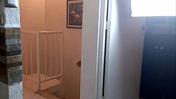 Roommate spies on Dana Barzagli and Luna masturbating in jacuzzi