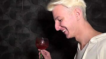 fucked busty friends girlfriend hard at house party and made her squirt 💦