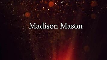 Super cute blonde Madison Mason fucks herself 😘