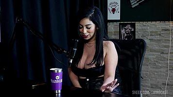 Amy Yamaguchi And Tifany Rocha In Sheer Red Swing Cast